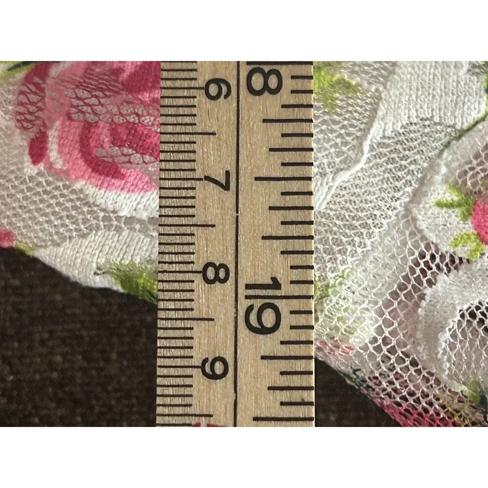 Women Betsey Johnson Goldie Dress Floral Ruffle Babydoll Girly Festival Sz.XL - Picture 10 of 16
